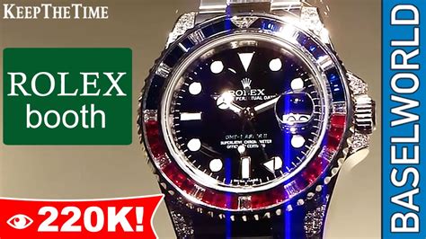 Rolex Booth Tour at Baselworld in Basel, Switzerland  